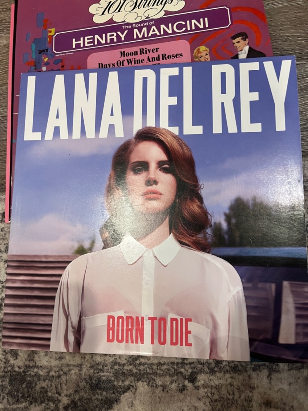 Lana Del Rey "Born to Die" Album Art Poster